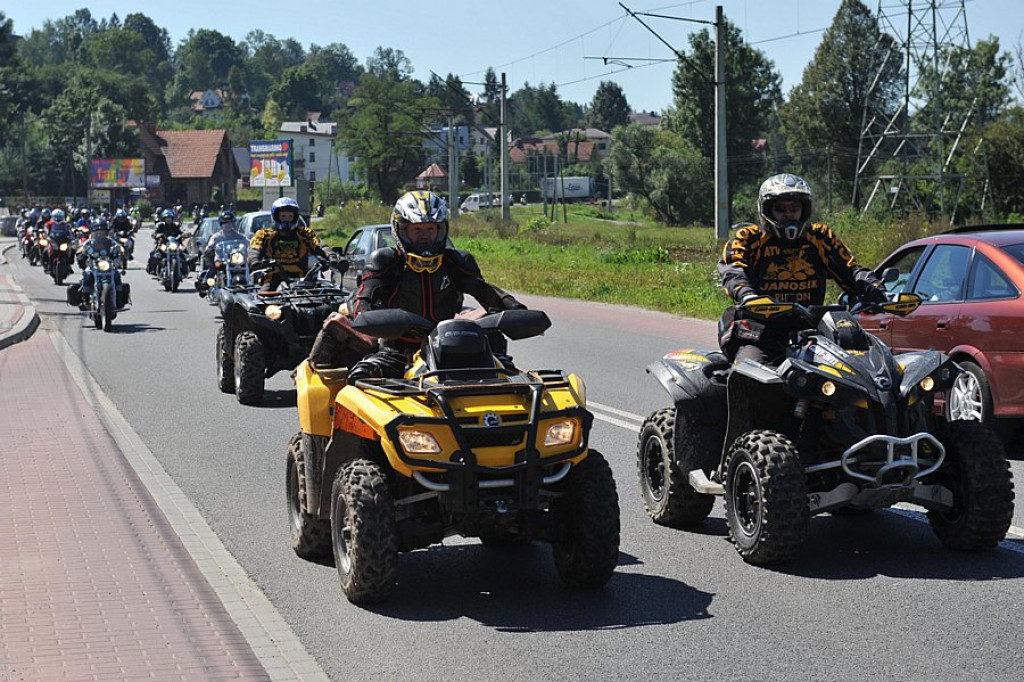 Motocyklowy piknik w Rabce
