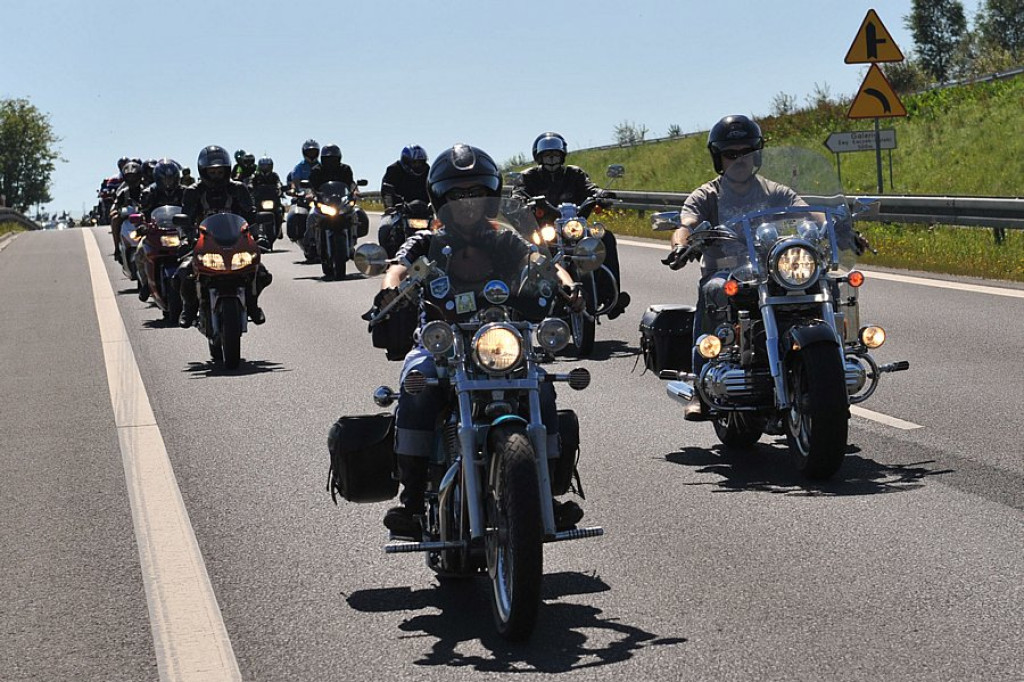 Motocyklowy piknik w Rabce