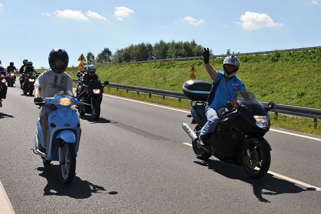 Motocyklowy piknik w Rabce