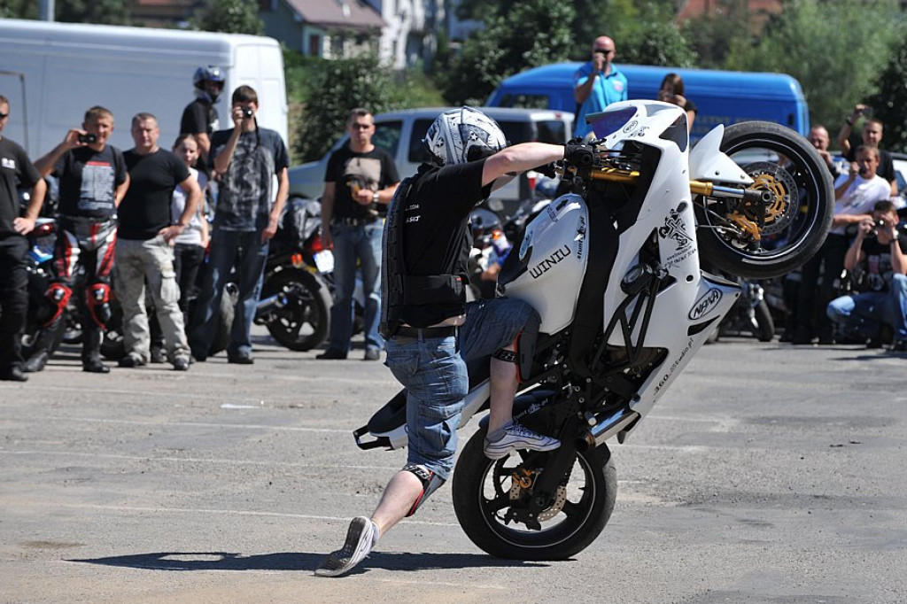Motocyklowy piknik w Rabce