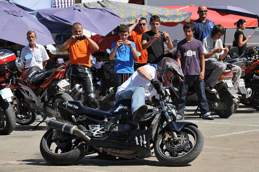 Motocyklowy piknik w Rabce