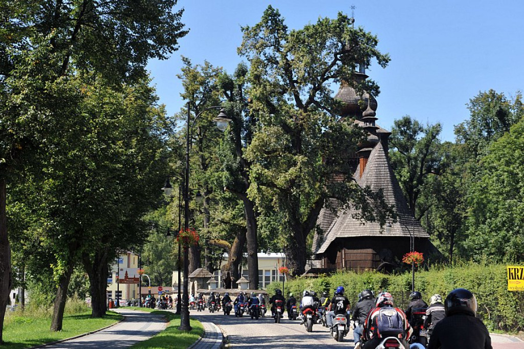 Motocyklowy piknik w Rabce