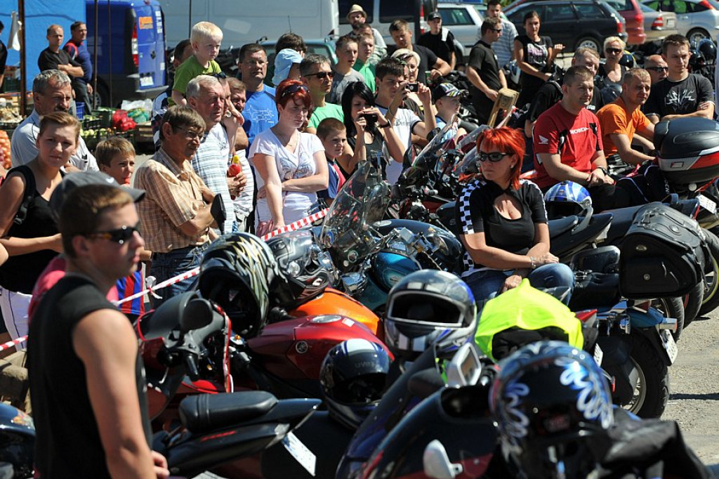 Motocyklowy piknik w Rabce