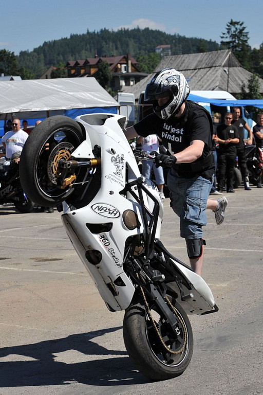 Motocyklowy piknik w Rabce
