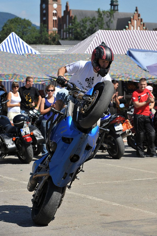 Motocyklowy piknik w Rabce