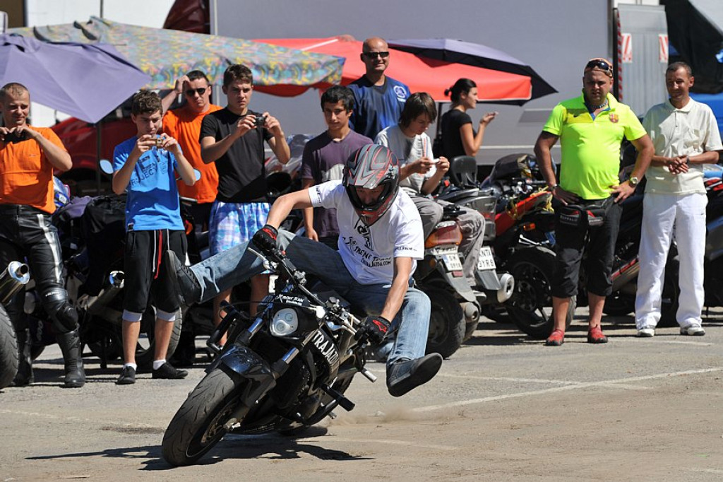 Motocyklowy piknik w Rabce