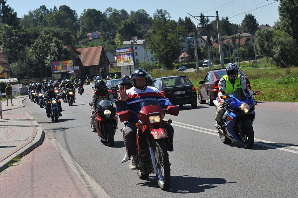 Motocyklowy piknik w Rabce