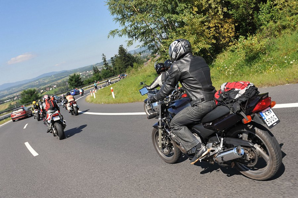 Motocyklowy piknik w Rabce