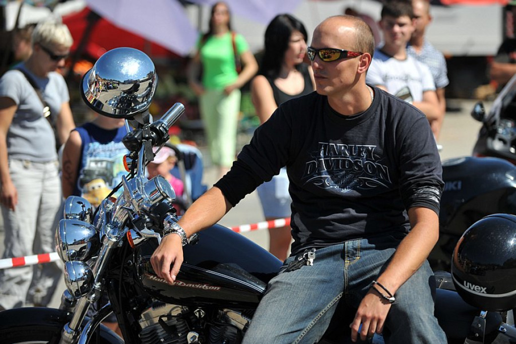 Motocyklowy piknik w Rabce