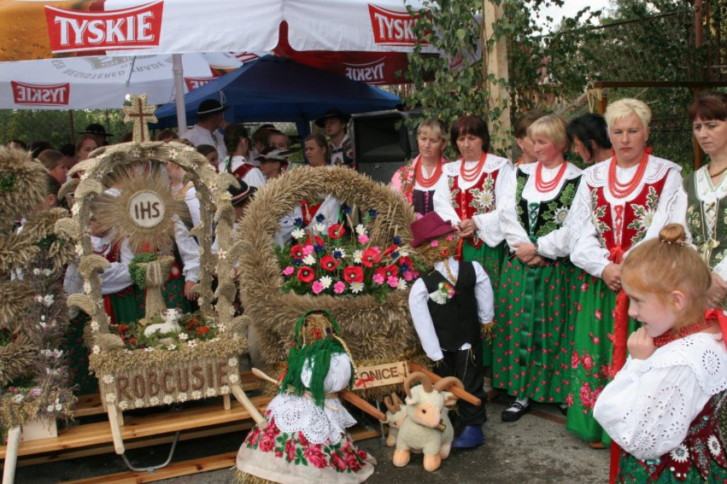 Dożynki w Rdzawce