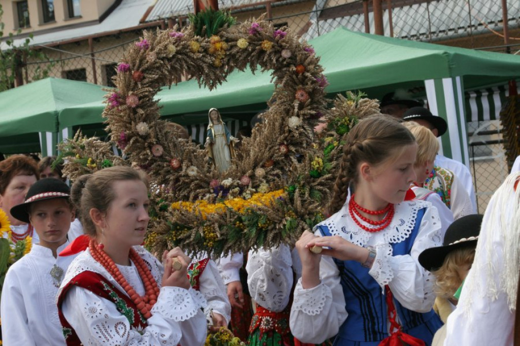 Dożynki w Rdzawce