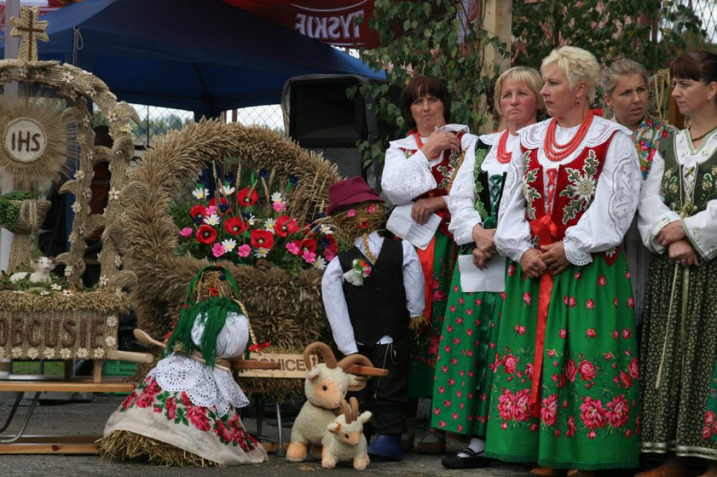 Dożynki w Rdzawce