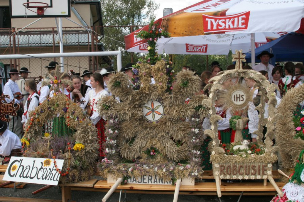 Dożynki w Rdzawce