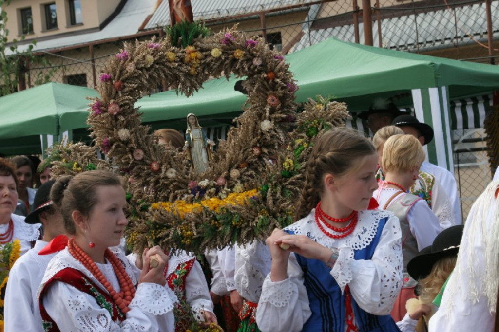 Dożynki w Rdzawce
