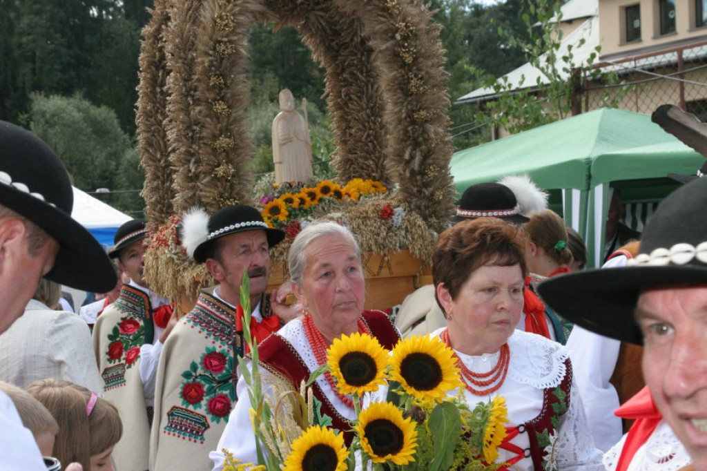 Dożynki w Rdzawce