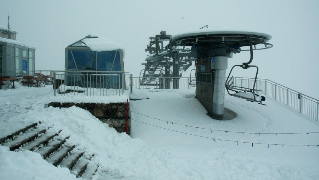 Na Kasprowym śnieg
