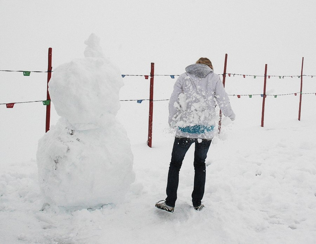Na Kasprowym śnieg