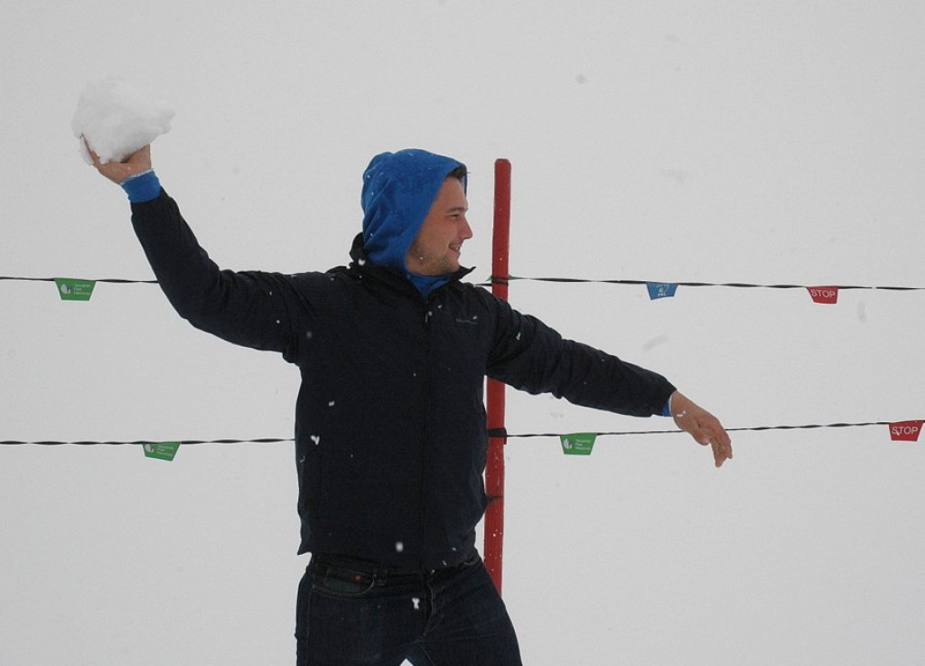 Na Kasprowym śnieg