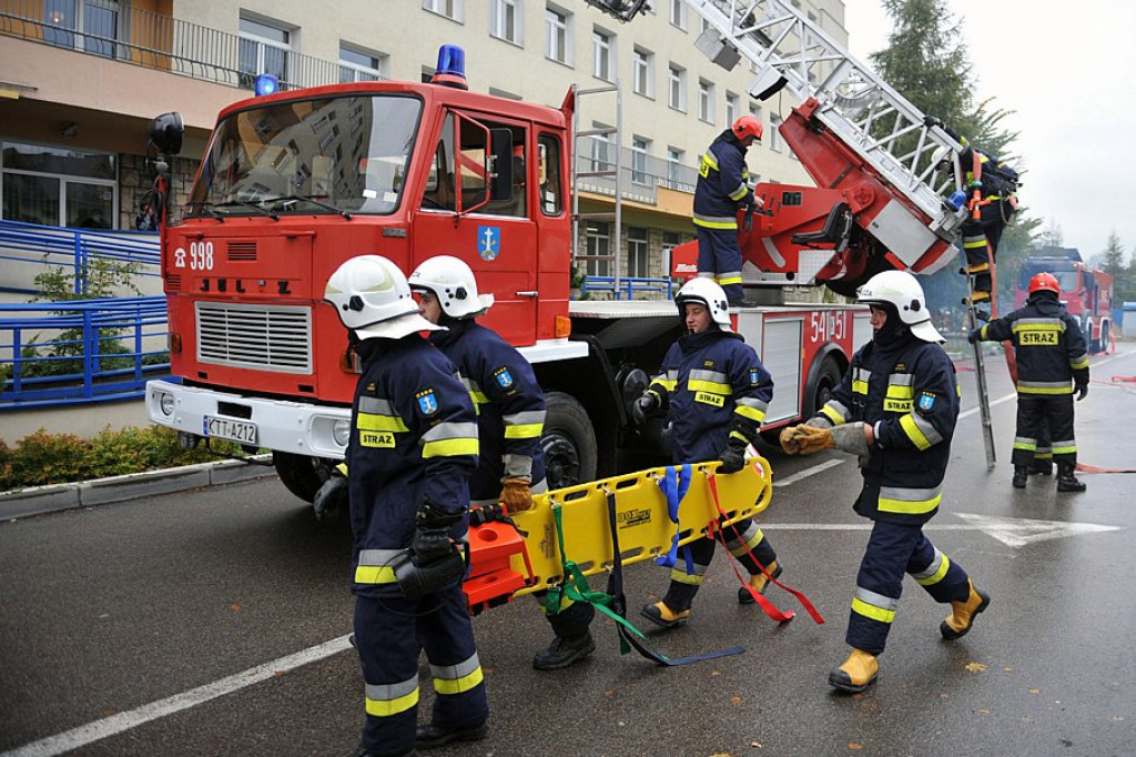 Zakopiański szpital w ogniu. Ewakuowano pacjentów