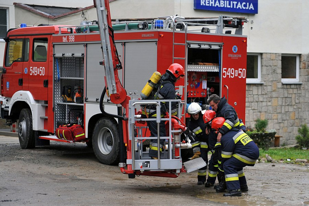 Zakopiański szpital w ogniu. Ewakuowano pacjentów