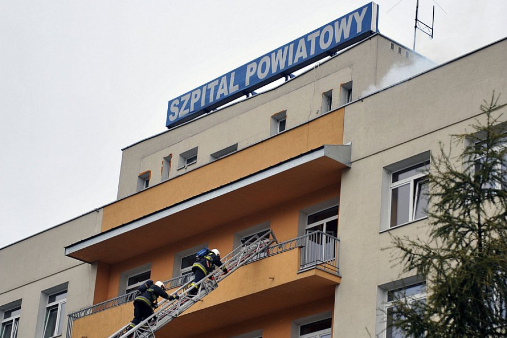 Zakopiański szpital w ogniu. Ewakuowano pacjentów