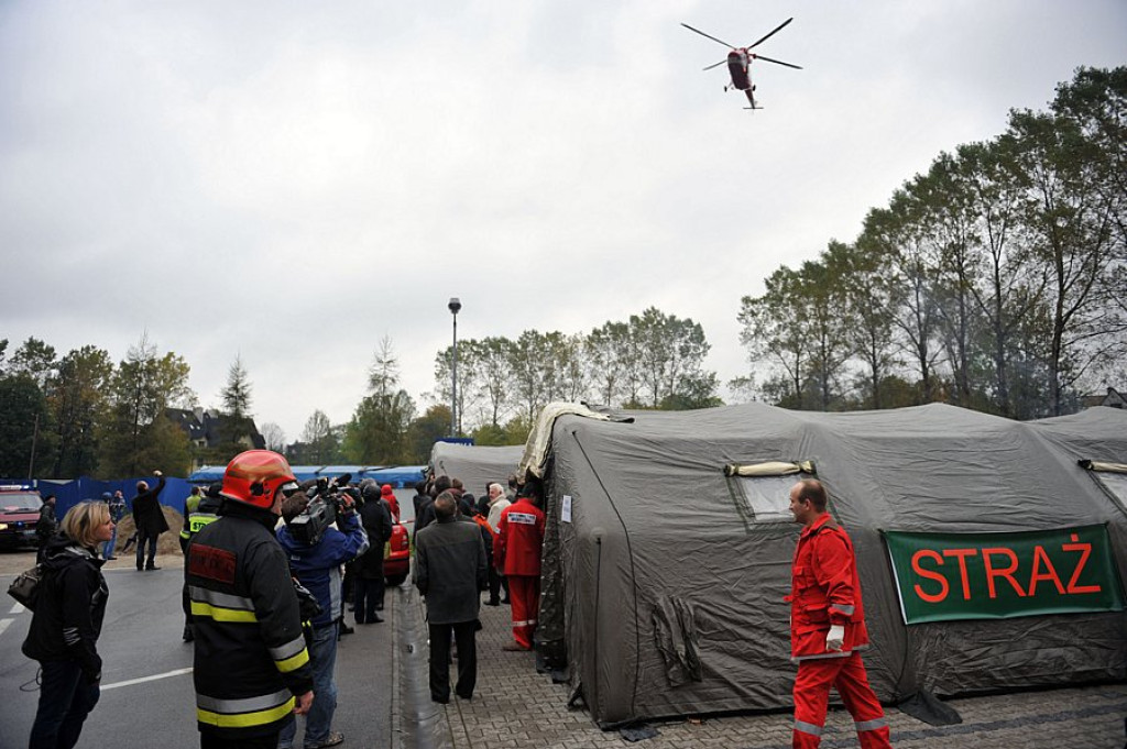 Zakopiański szpital w ogniu. Ewakuowano pacjentów