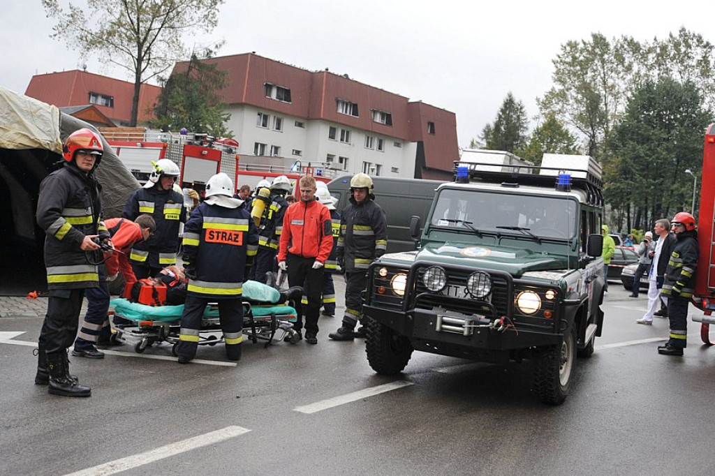 Zakopiański szpital w ogniu. Ewakuowano pacjentów