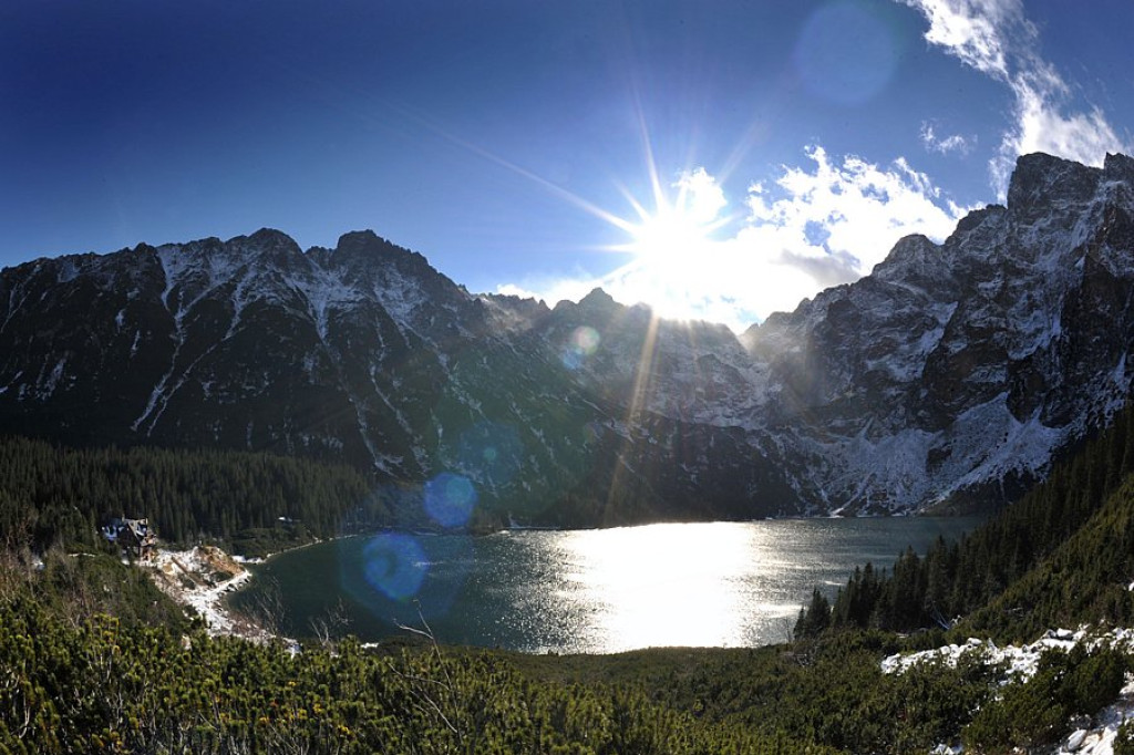 Morskie Oko jesienno-zimowe