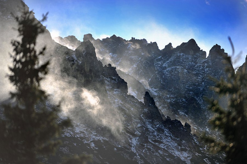 Morskie Oko jesienno-zimowe