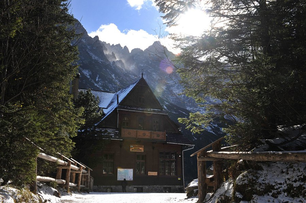 Morskie Oko jesienno-zimowe