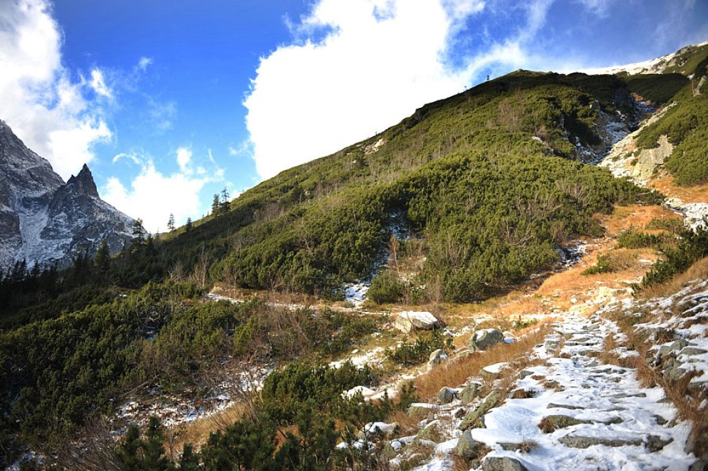 Morskie Oko jesienno-zimowe