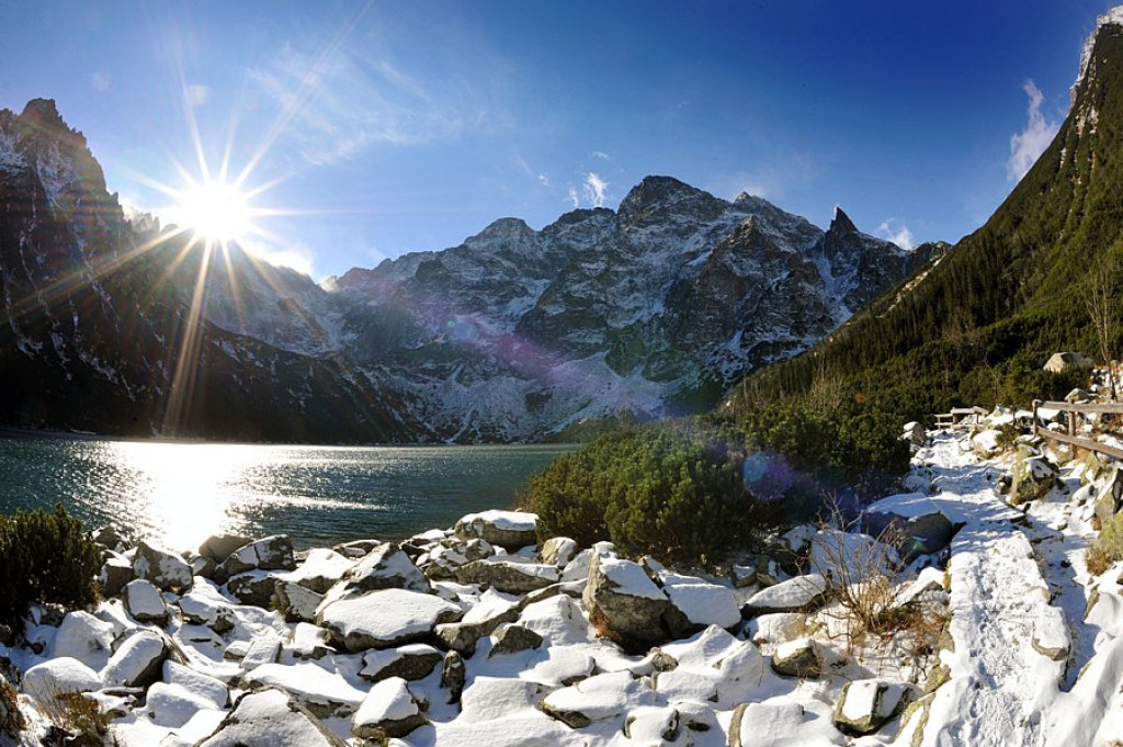 Morskie Oko jesienno-zimowe