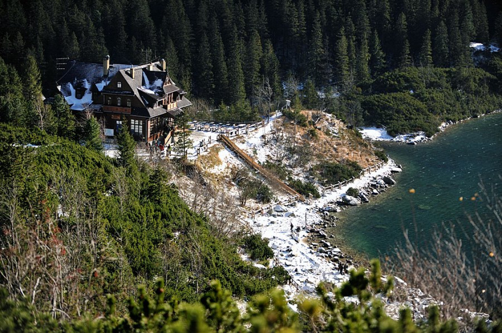 Morskie Oko jesienno-zimowe