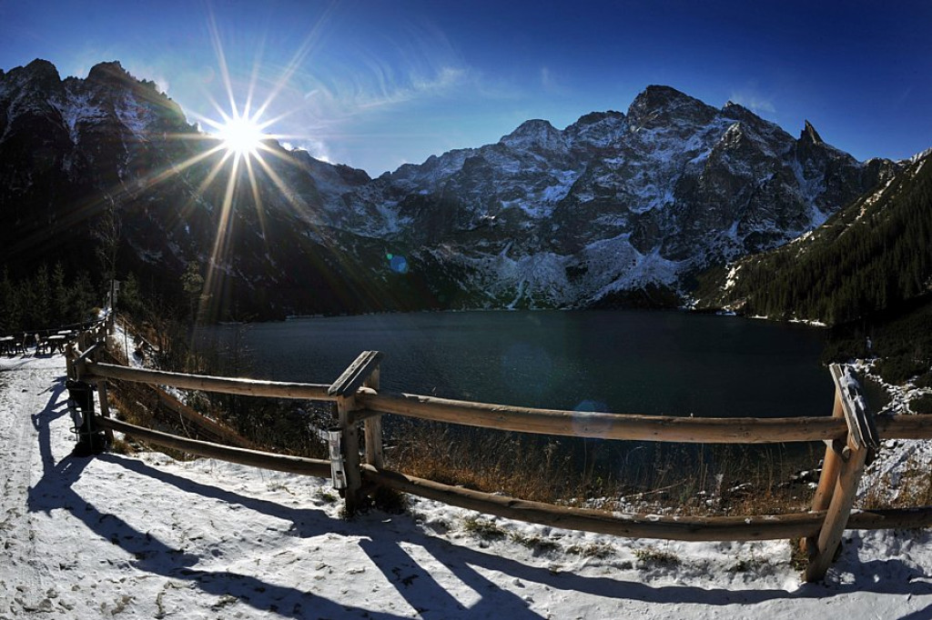 Morskie Oko jesienno-zimowe