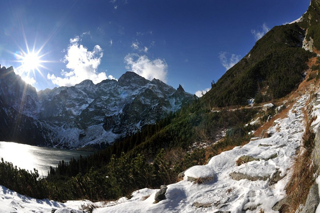 Morskie Oko jesienno-zimowe