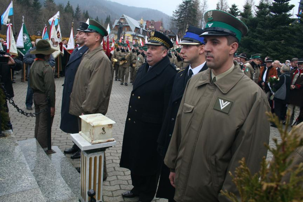 11 Listopada w Zakopanem. Smoleńska ziemia na Krzeptówkach