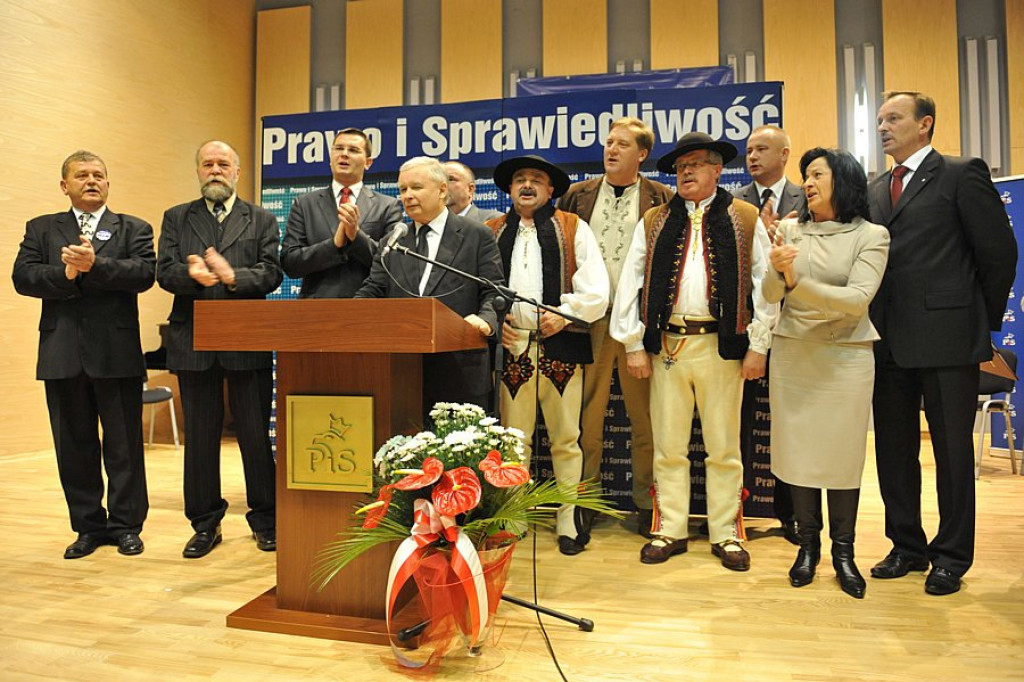 Jarosław Kaczyński w Nowym Targu