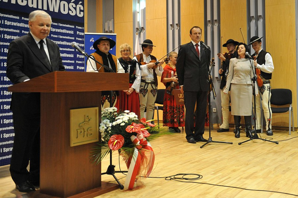 Jarosław Kaczyński w Nowym Targu