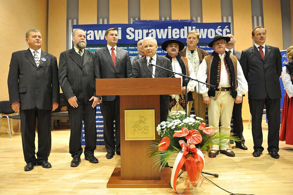 Jarosław Kaczyński w Nowym Targu