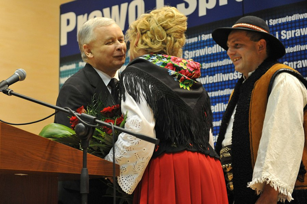 Jarosław Kaczyński w Nowym Targu