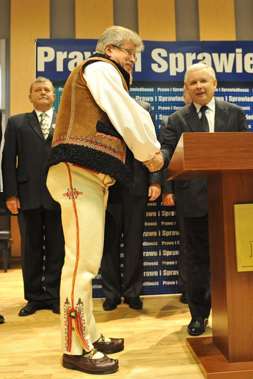 Jarosław Kaczyński w Nowym Targu