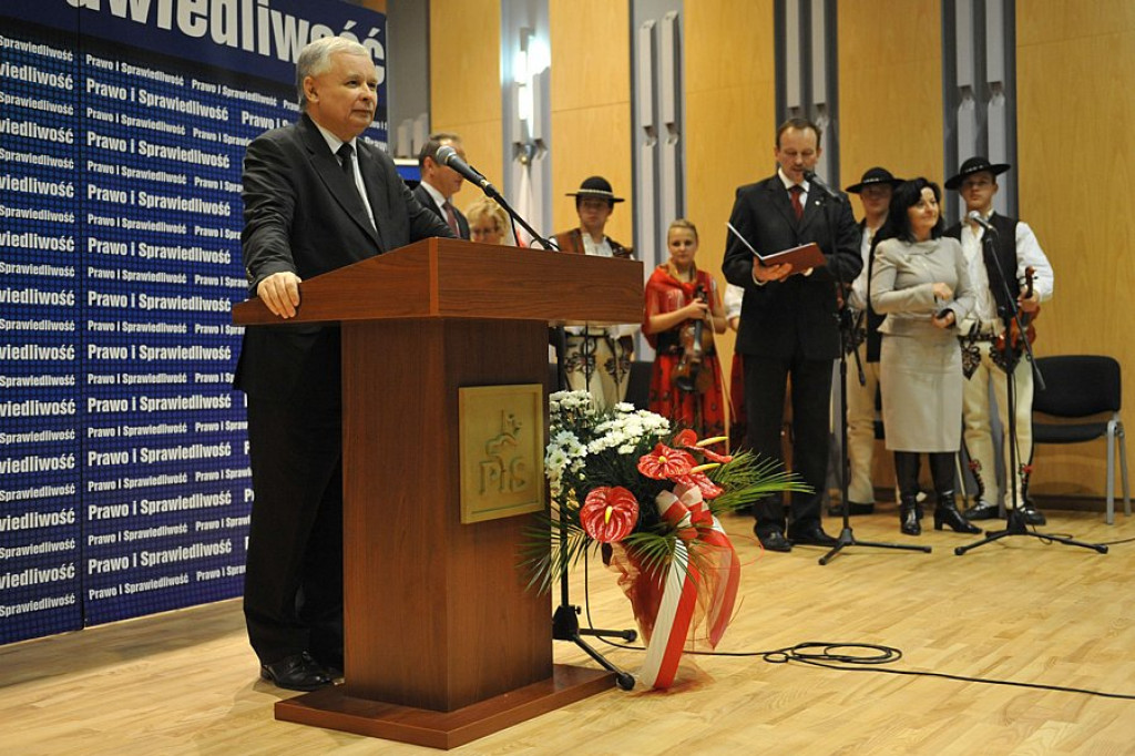 Jarosław Kaczyński w Nowym Targu