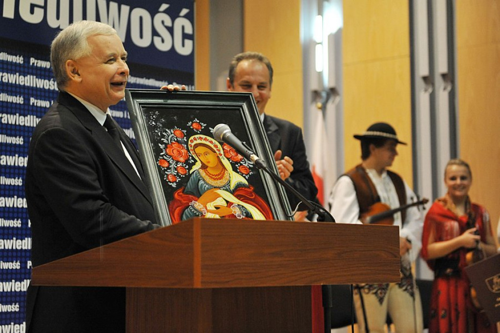 Jarosław Kaczyński w Nowym Targu