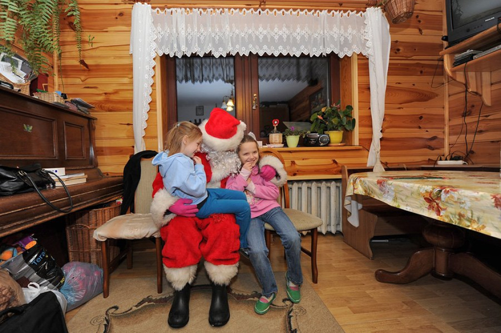 Święty Mikołaj z łezką w oku