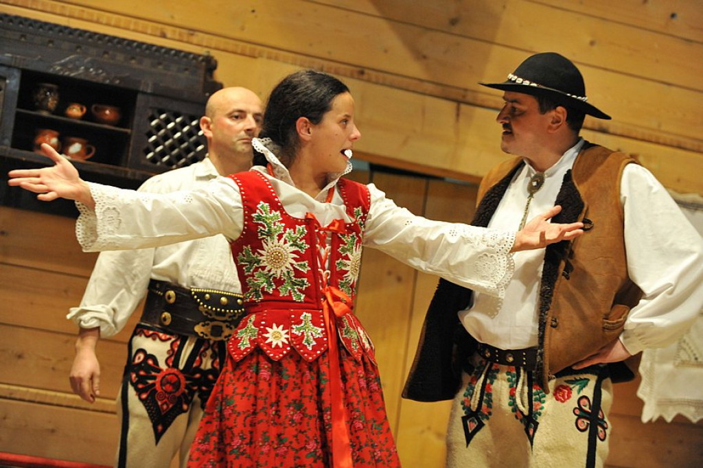 „Zatraceniec” w wykonaniu aktorów z Bukowiny Tatrzańskiej