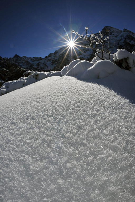 Morskie Oko i Czarny Staw zimą