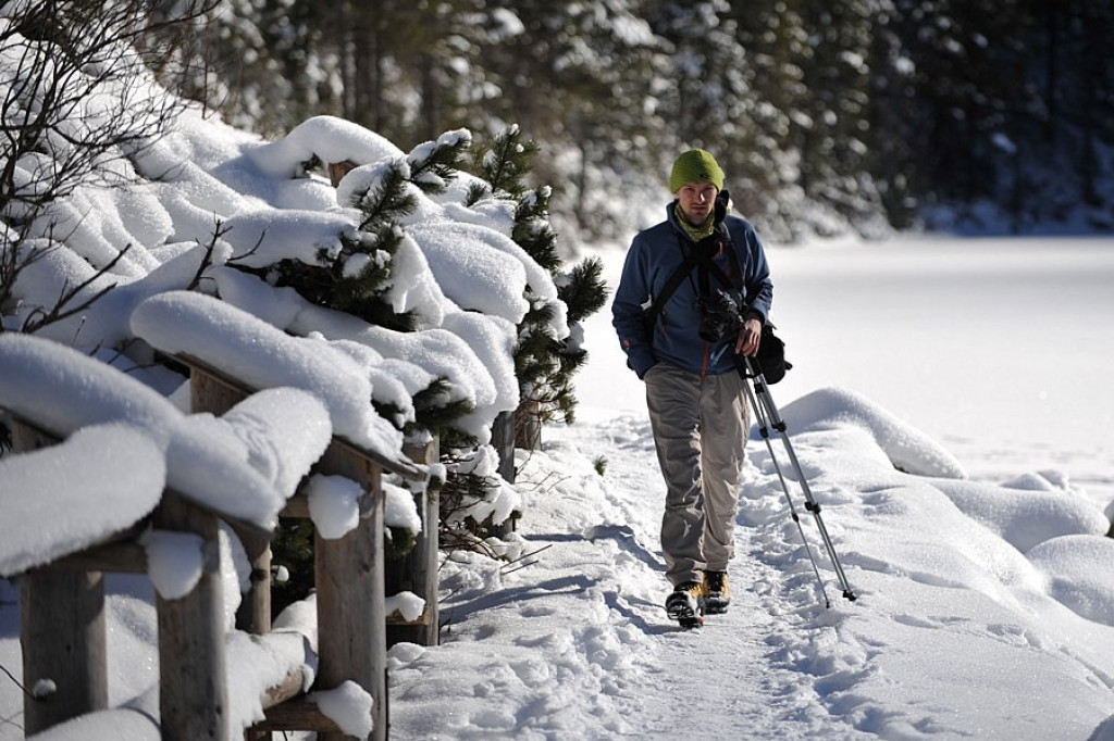 Morskie Oko i Czarny Staw zimą