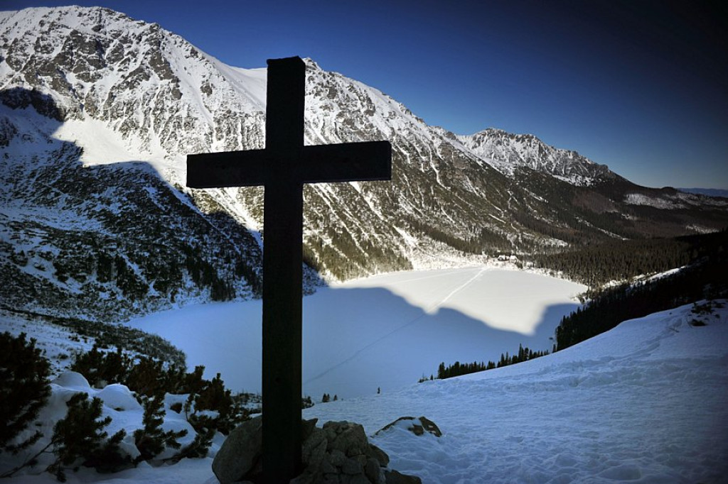Morskie Oko i Czarny Staw zimą