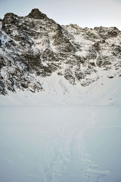 Morskie Oko i Czarny Staw zimą