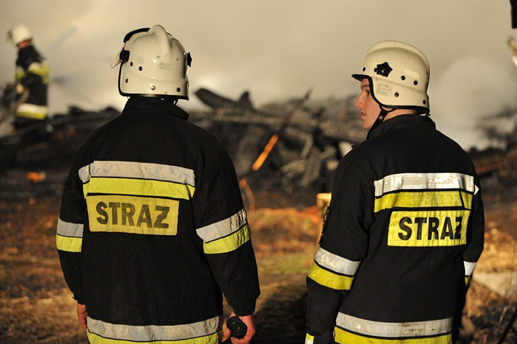 Pożar w Kacwinie